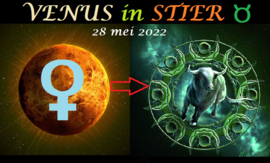 Venus in Stier - 28 mei 2022