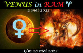 Venus in Ram - 2 mei 2022