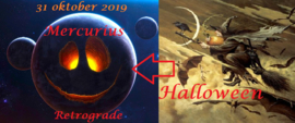 Mercurius retrograde - 31 oktober 2019  Halloween