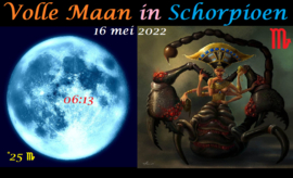 Volle Maan in Schorpioen - 16 mei 2022