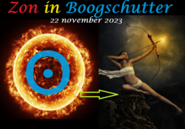 Zon in Boogschutter - 22 november 2023