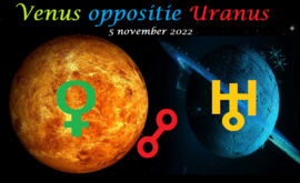 Venus oppositie Uranus - 5 november 2022