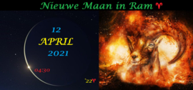 Nieuwe Maan in Ram - 12 april 2021