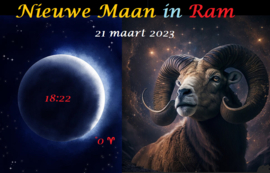 Nieuwe Maan in Ram - 21 maart 2023