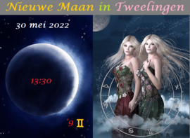 Nieuwe Maan in Tweelingen - 30 mei 2022