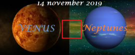 Venus vierkant Neptunes - 14 november 2019