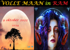 Volle Maan in Ram - 9 oktober 2022