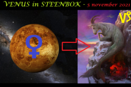 Venus in Steenbok - 5 november 2021