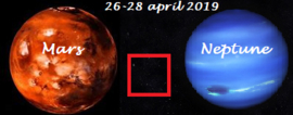 Mars vierkant Neptunes 26/28 april