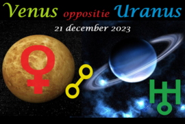 Venus oppositie Uranus - 21 december 2023