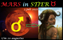 Mars in Stier - 5 juli 2022