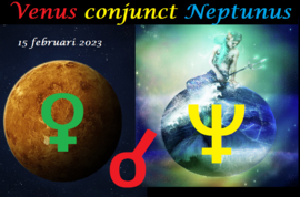 Venus conjunct Neptunus - 15 februari 2023