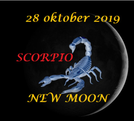 Scorpio New Moon - 28 oktober 2019