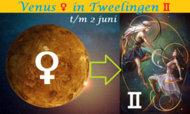 Venus in Tweelingen - 9 mei 2021