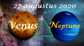 Venus driehoek Neptunus - 27 augustus 2020