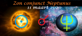 Zon conjunct Neptunus - 11 maart 2021