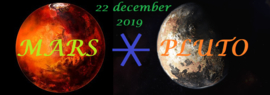 Mars sextiel Pluto - 22 december 2019