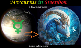 Mercurius in Steenbok - 1 december 2023