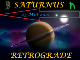 Saturnus retrograde - 23 mei 2021