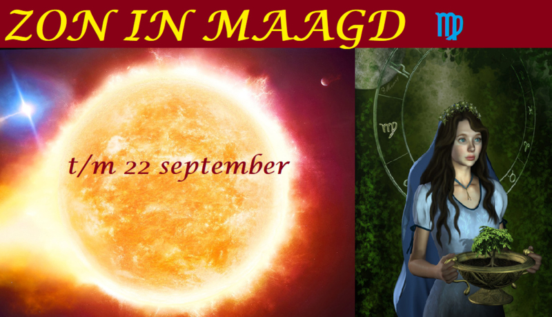 Zon in Maagd - 22 augustus 2021