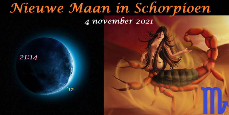 Nieuwe Maan in Schorpioen - 4 november 2021