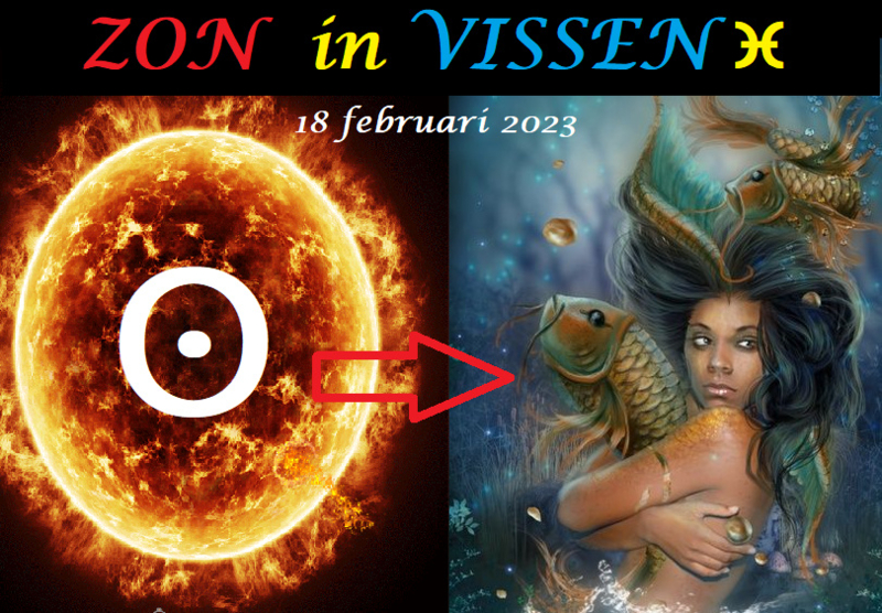 Zon in Vissen - 18 februari 2023