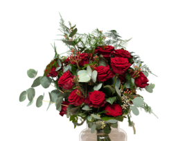 Boeket rode rozen