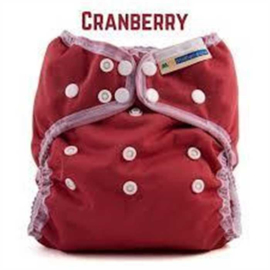 Mother-ease Stay dry Wizard UNO Onze-size All-in-one "Cranberry"