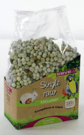 Single Raw erwten groen 650 gram.