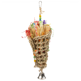 Seagrass shredder tube with bell