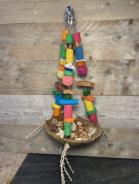 Schommels, trapezes en trappetjes