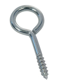 RVS oogschroef 3 x35 mm