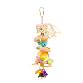Colourful toy with cocos