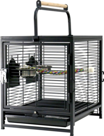 Keddoc Bird Cage Transport Zwart