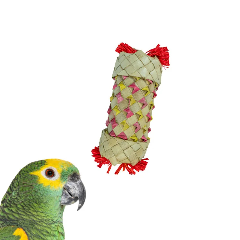 Back Zoo Nature Napa Vogelspeelgoed - Woven Foraging Cylinder