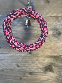 Braided rope swing Pink