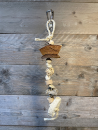 Trixie Natuurspeelgoed Kokosnoot / Rotan / Lavasteen Naturel 35 cm