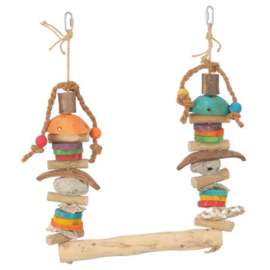 Tropical Java Swing Multi-color 52x41x9 cm