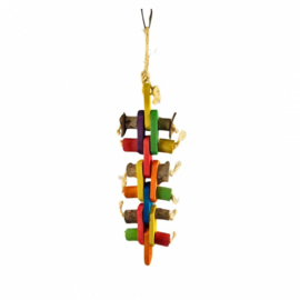 Pepper wood slice tower