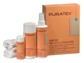 Puratex® complete care set for textile upholstery