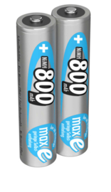 oplaadbare batterijen micro AAA 800mAh NiMH