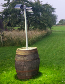 Eiken whisky vat met autonome verlichting