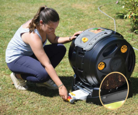 Compostbak Easymix Tuimelcomposter 100 Liter Hozelock