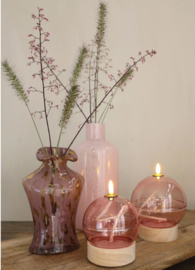 Led Olielamp Roze