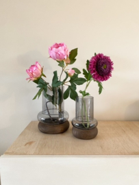 Vaas | Windlicht Rookglas - 2 maten