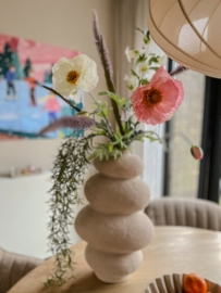 Zijden boeket Poppy