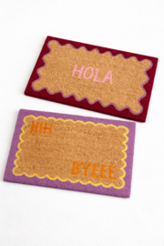 Deurmat HOLA | HIH BYEEE