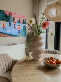 Zijden boeket Poppy