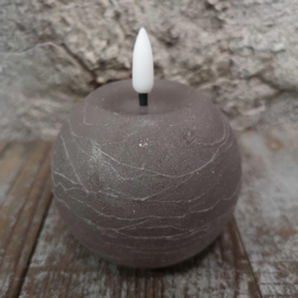 Bol ledkaars | Taupe | S