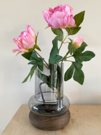 Vaas | Windlicht Rookglas - 2 maten